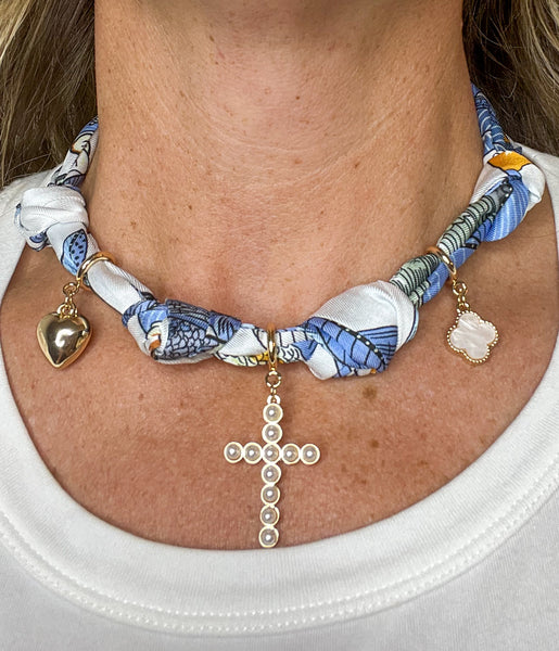Vivian Scarf Necklace
