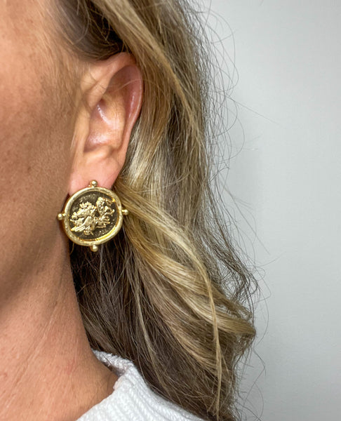 Gamecock Earrings