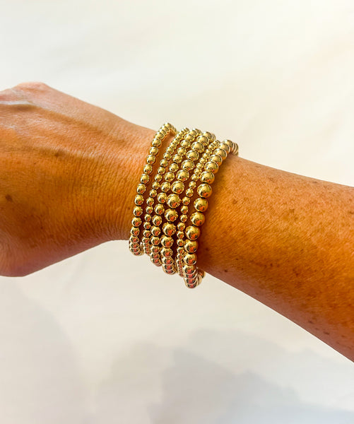 Sharon Bracelet Stack- Gold