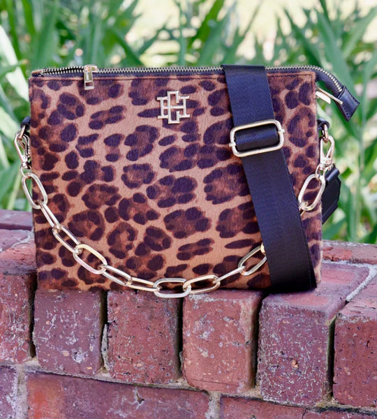 Ariana Crossbody- Spotted Saddle