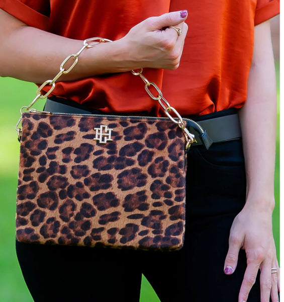 Ariana Crossbody- Spotted Saddle