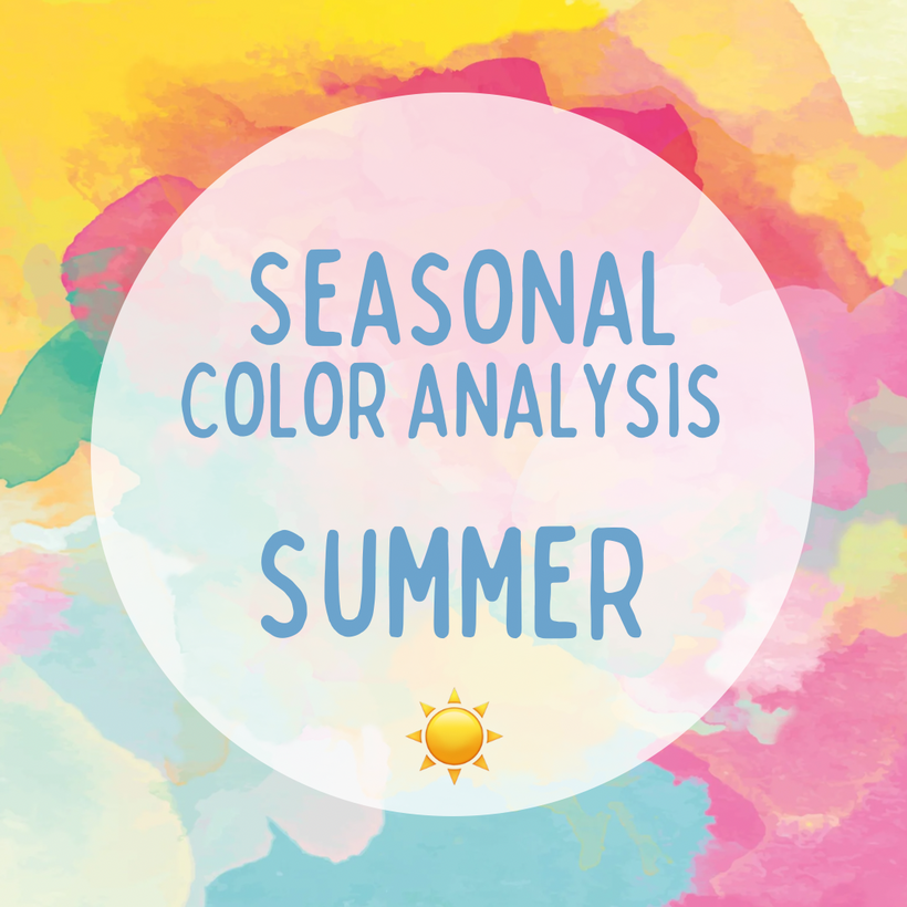 Seasonal Color Analysis: Summer ☀️