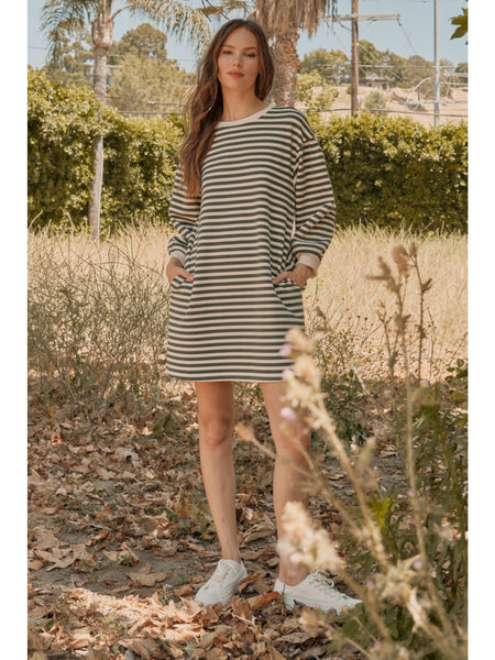 Candace Dress Hunter Green
