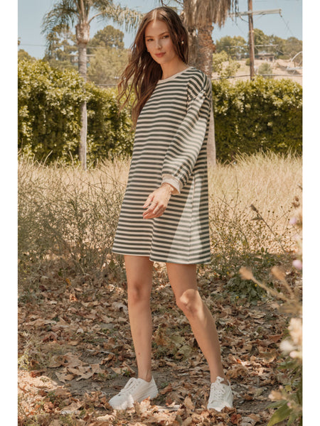 Candace Dress Hunter Green