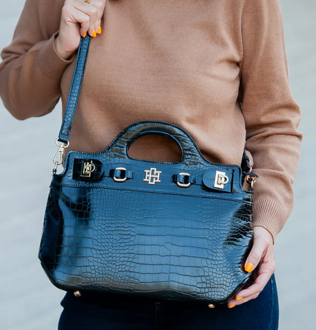Savannah Handbag- Black EC