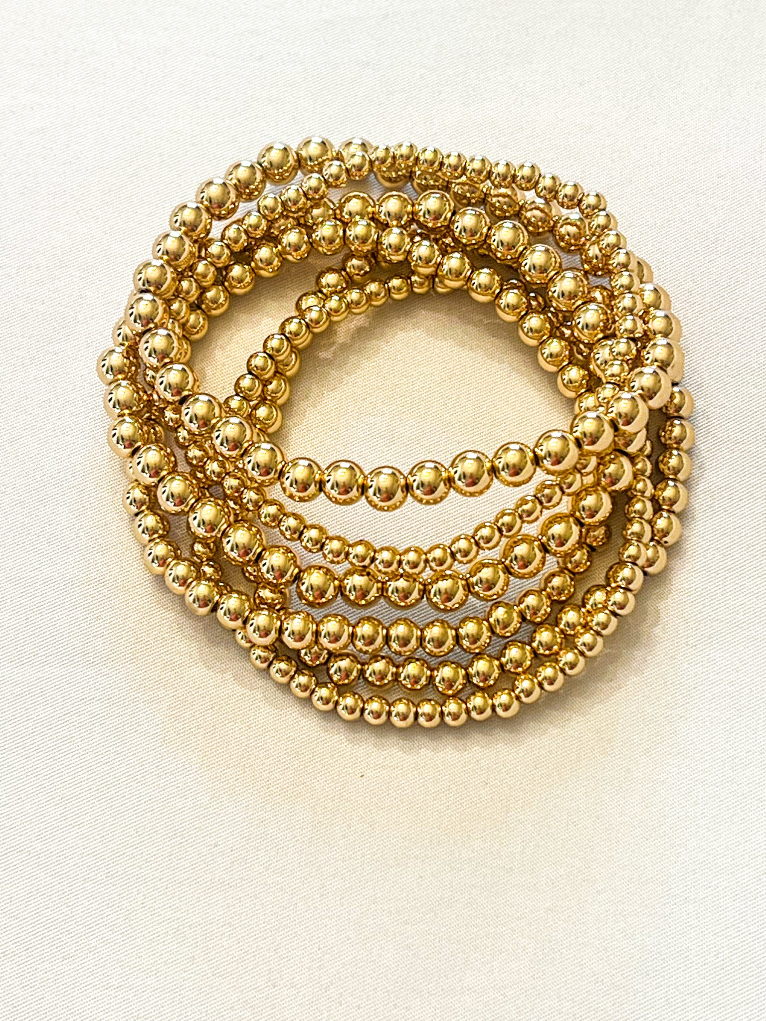 Sharon Bracelet Stack- Gold