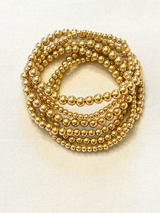 Sharon Bracelet Stack- Gold
