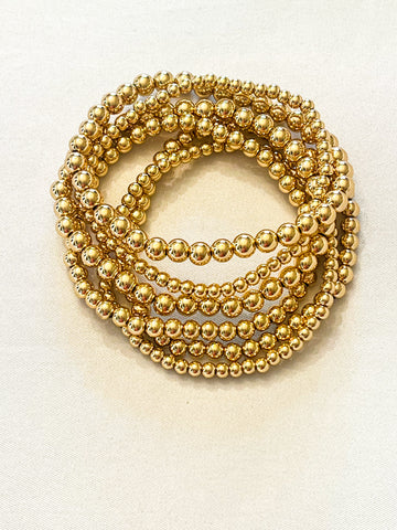 Sharon Bracelet Stack- Gold