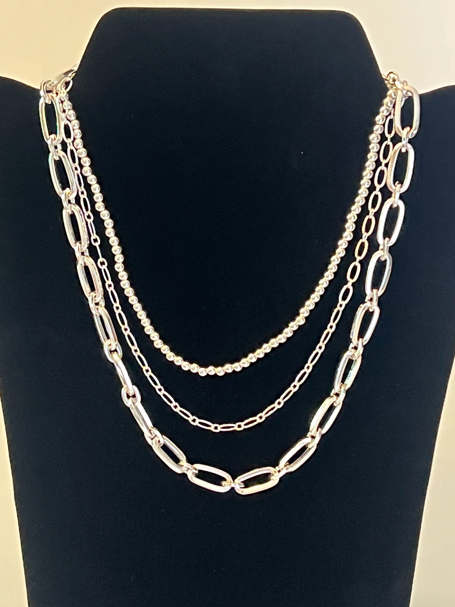 Sophie Necklace- Silver