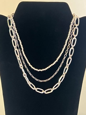 Sophie Necklace- Silver
