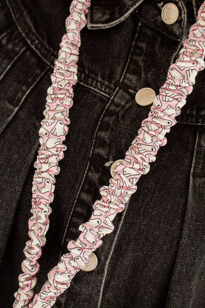 Pink Ghosts Lanyard
