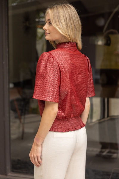 Harper Top- Garnet