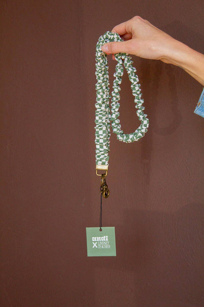 Lindsey Checked Lanyard
