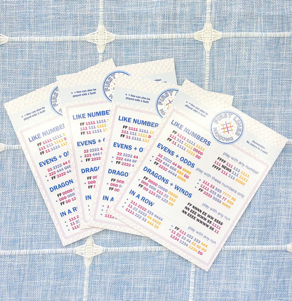 First Lines Mahjong Line Card