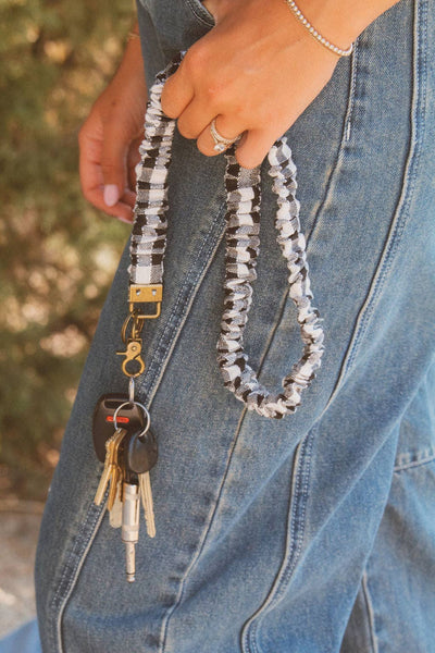 Buffalo Check Lanyard