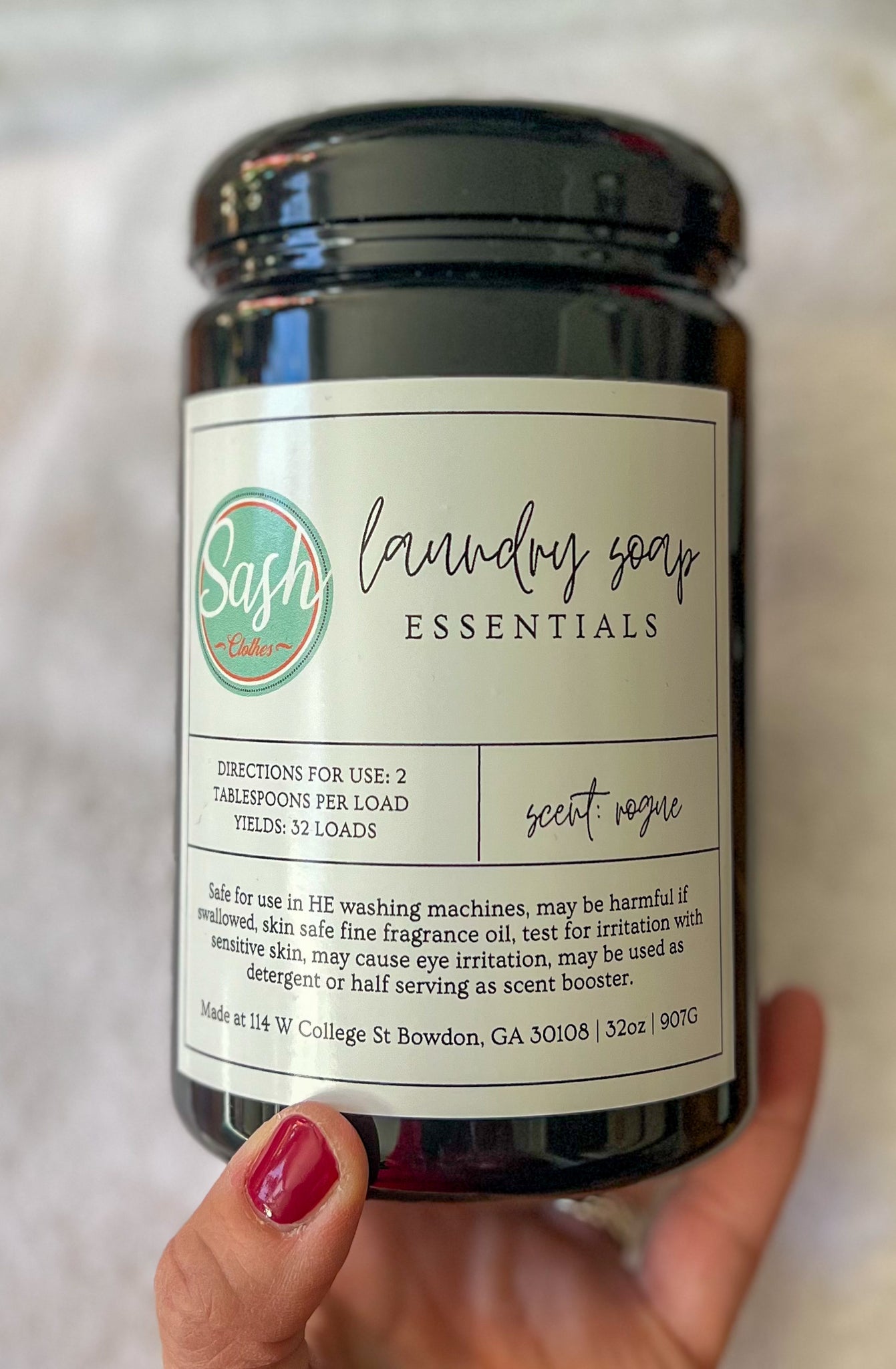 Sash Laundry Detergent