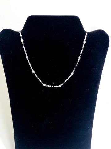 Emery Necklace- Silver