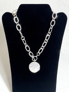 Addison Necklace- Silver