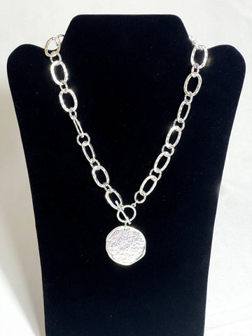 Addison Necklace- Silver