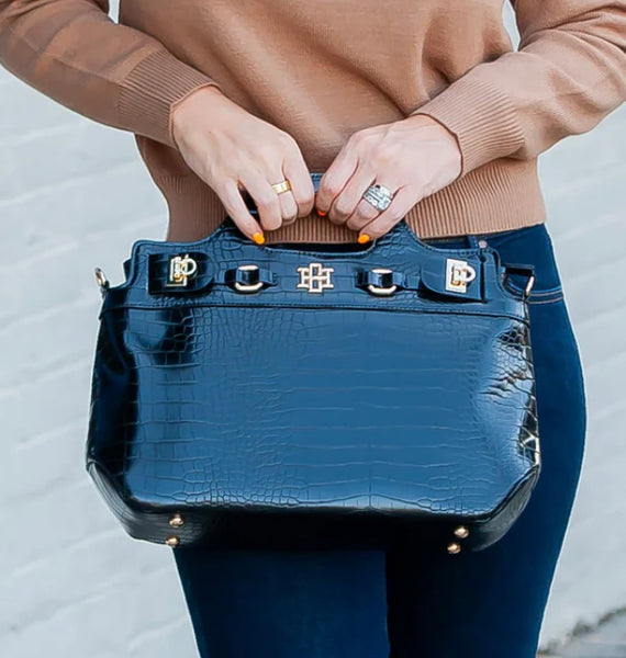 Savannah Handbag- Black EC