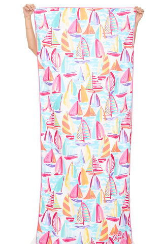 Sailboat Beach Towel