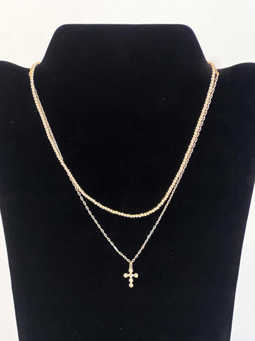 Alice Layered Necklace- Gold