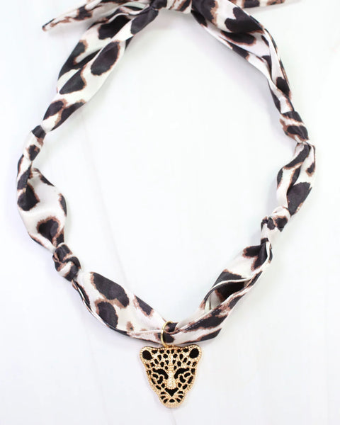 Jackie Jag Scarf Necklace