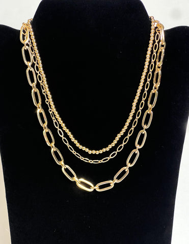 Sophie Necklace Set- Gold