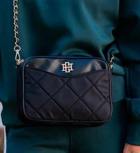 Fiona Crossbody- Black Nylon