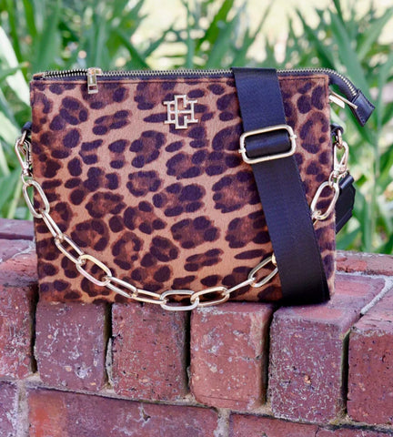 Ariana Crossbody- Spotted Saddle