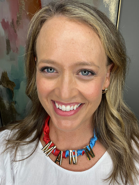 Mann Scarf Necklace