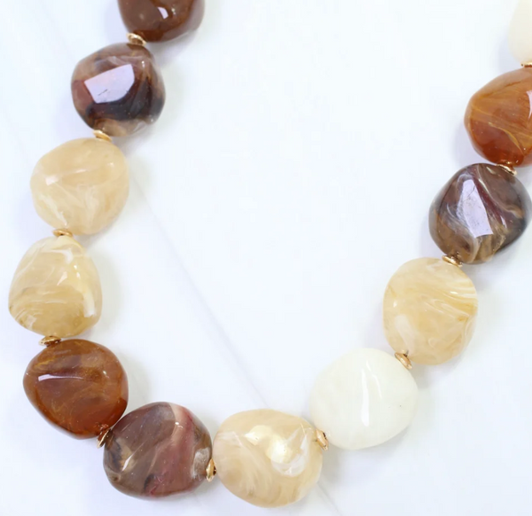 Clarksdale Marble Necklace