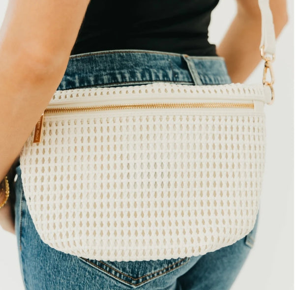 Hollow Westlyn Bum Bag- White