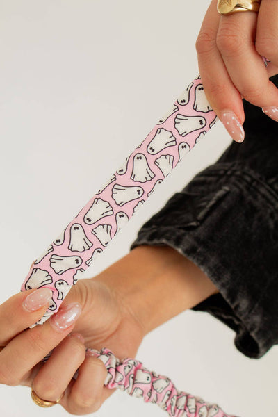 Pink Ghosts Lanyard