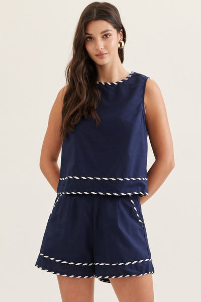 Louise Top (shorts sold separately)