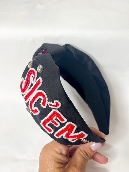 “Sic Em” Headband