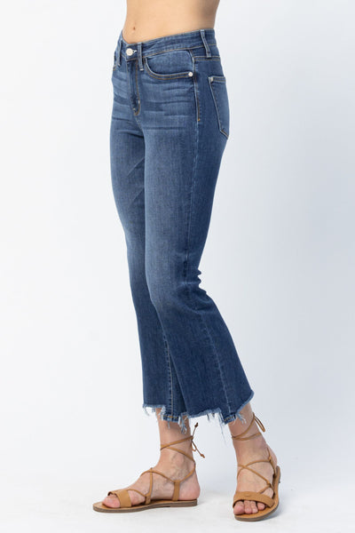 Judy Blue Cropped Bootcut Jeans